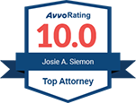 Avvo Rating 10.0 Top Attorney