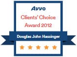 Avvo Clients' Choice Aeard 2012 | Douglas John Hassinger