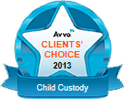 Avvo Clients' Choice 2013 - Child Custody
