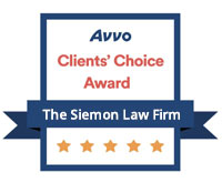 AVVO Clients' Choice Award The Siemon Law Firm